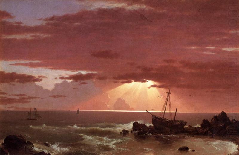 The Wreck, Frederic Edwin Church